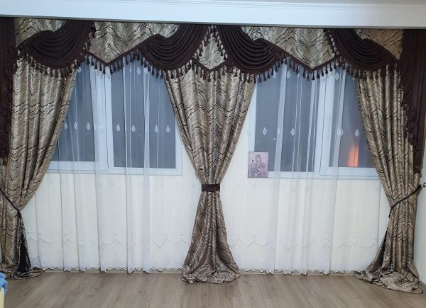 DRAPERIE SI PERDEA  CU MODEL vox 001 - imagine 4