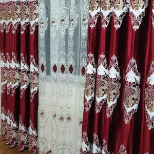 SET DRAPERIE SI PERDEA catifea