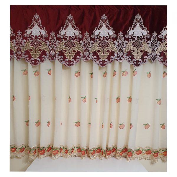 PERDEA DE BUCATARIE CU MODEL BAROCO - imagine 3
