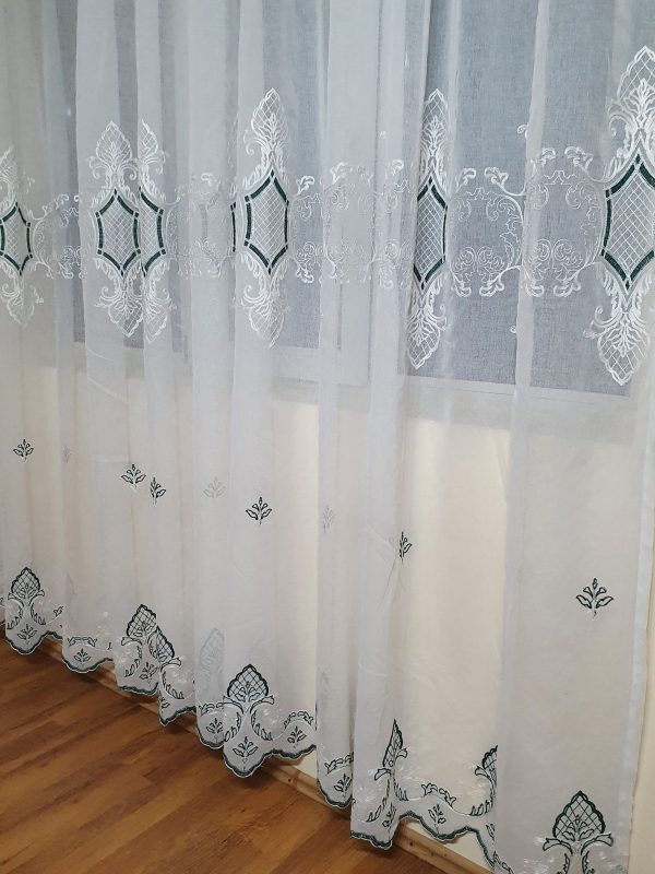 PERDEA DIN TULLE BRODAT - imagine 3