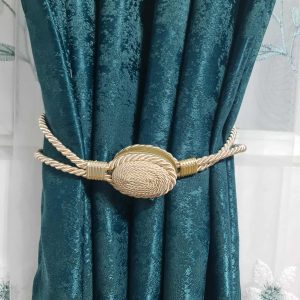 Accesoriu Prindere  Draperie sau perdea  Snur Cu Magnet (Set 2 Bucati )