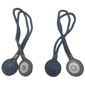 Accesoriu Prindere  Draperie sau perdea  Snur Cu Magnet (Set 2 Bucati )