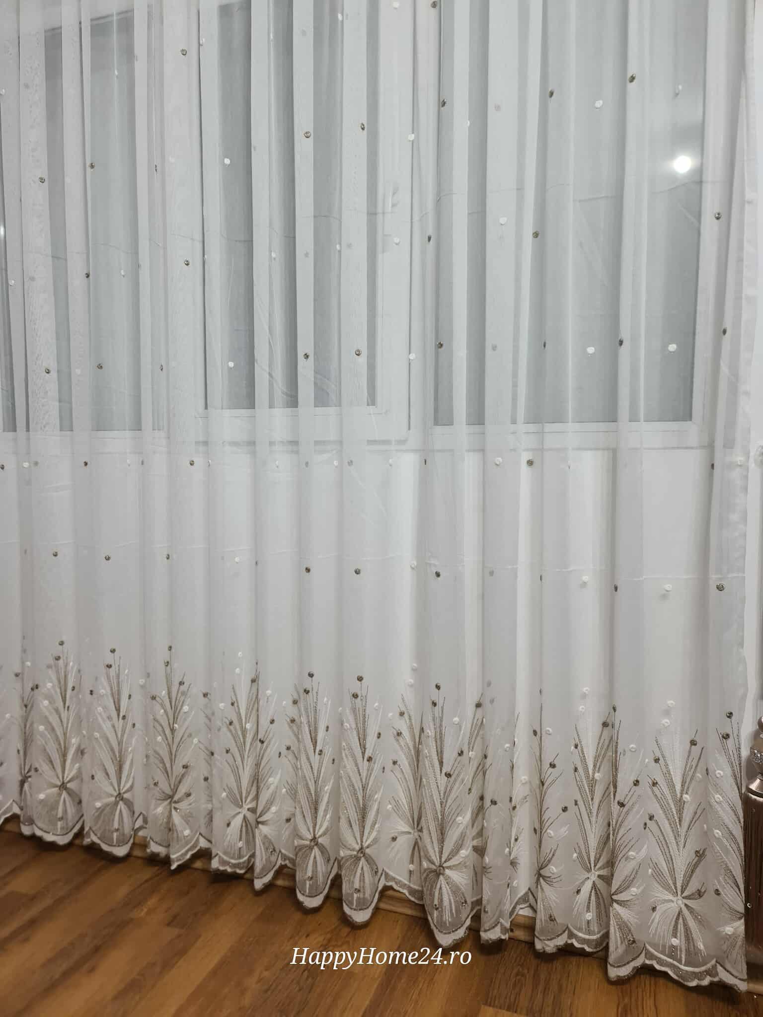 PERDEA BORANGIC BRODAT - imagine 2