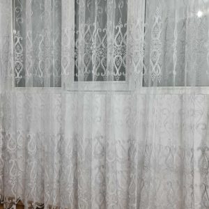 PERDEA DIN TULLE BRODAT