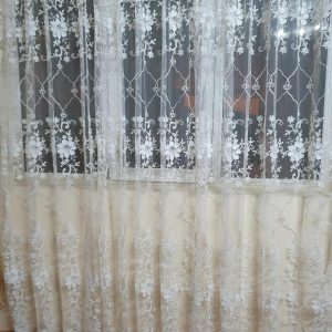 PERDEA DIN TULLE BRODAT