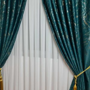 Draperie blackout cu insertii