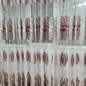 PERDEA DIN TULLE BRODAT