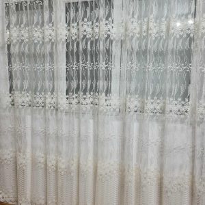 PERDEA DIN TULLE BRODAT